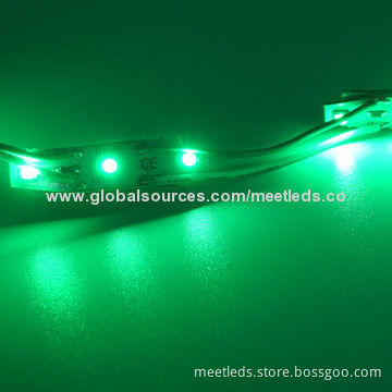 Green SMD3528 resin LED module light with 3-year warranty